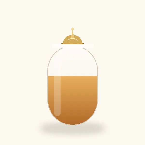 Frasco ilustrativo, sin marca: CK One