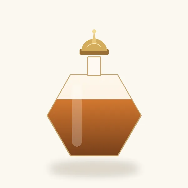 Frasco ilustrativo, sin marca: One Reflections
