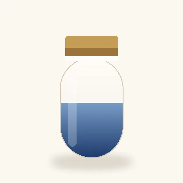 Frasco ilustrativo, sin marca: Reverse Men