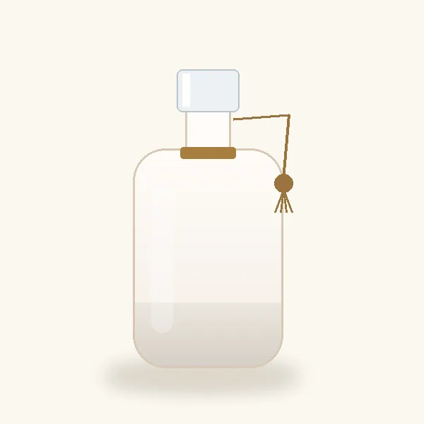 Frasco ilustrativo, sin marca: Dance