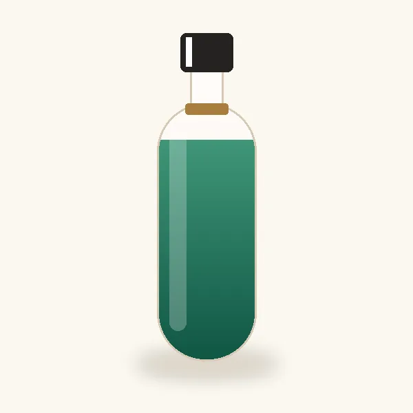 Frasco ilustrativo, sin marca: Osadia